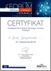 Certyfikat - Kielce 2016